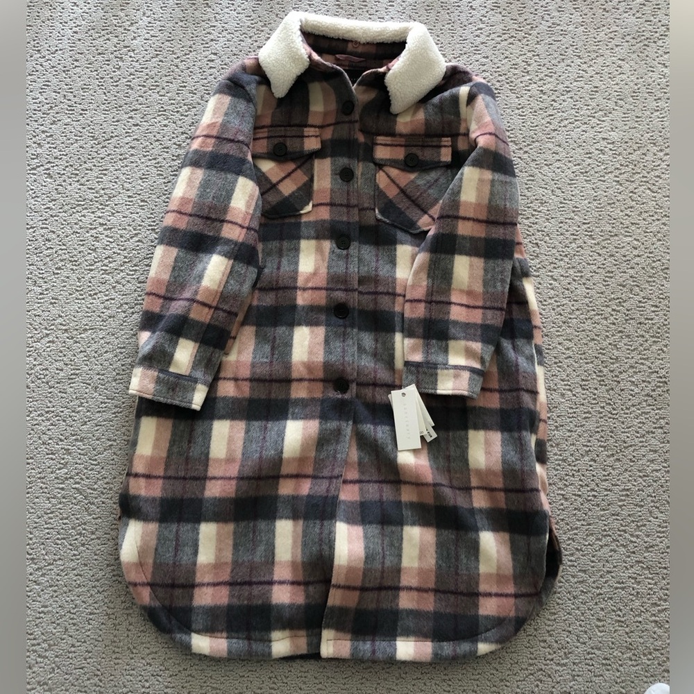 Sanctuary Women’s Faux Fur Jacket - NWT size L